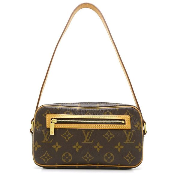 Louis Vuitton Monogram Pochette Cite Brown Shoulder Bag - Picture 1 of 7